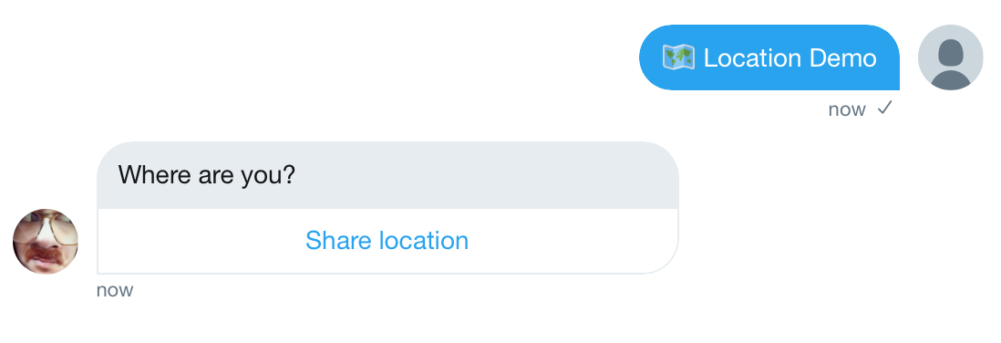 Interactive Twitter Direct Message Bot gallery image