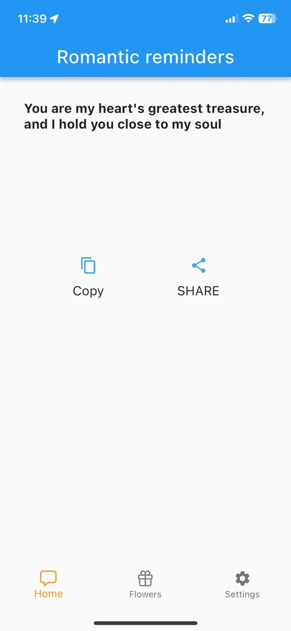 Media Lời nhắc lãng mạn 1