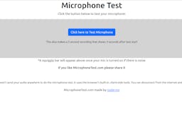 Microphone Test media 1