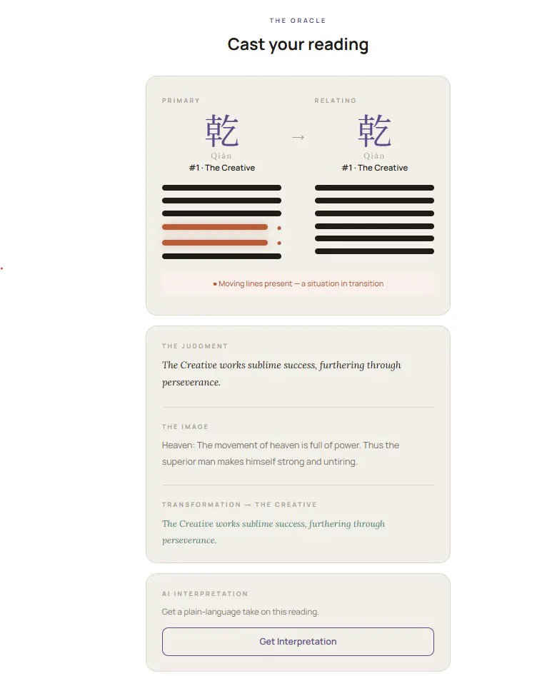 I Ching Silk gallery image