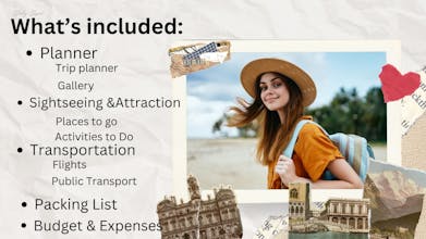 Notion Travel Planner Plr Template gallery image