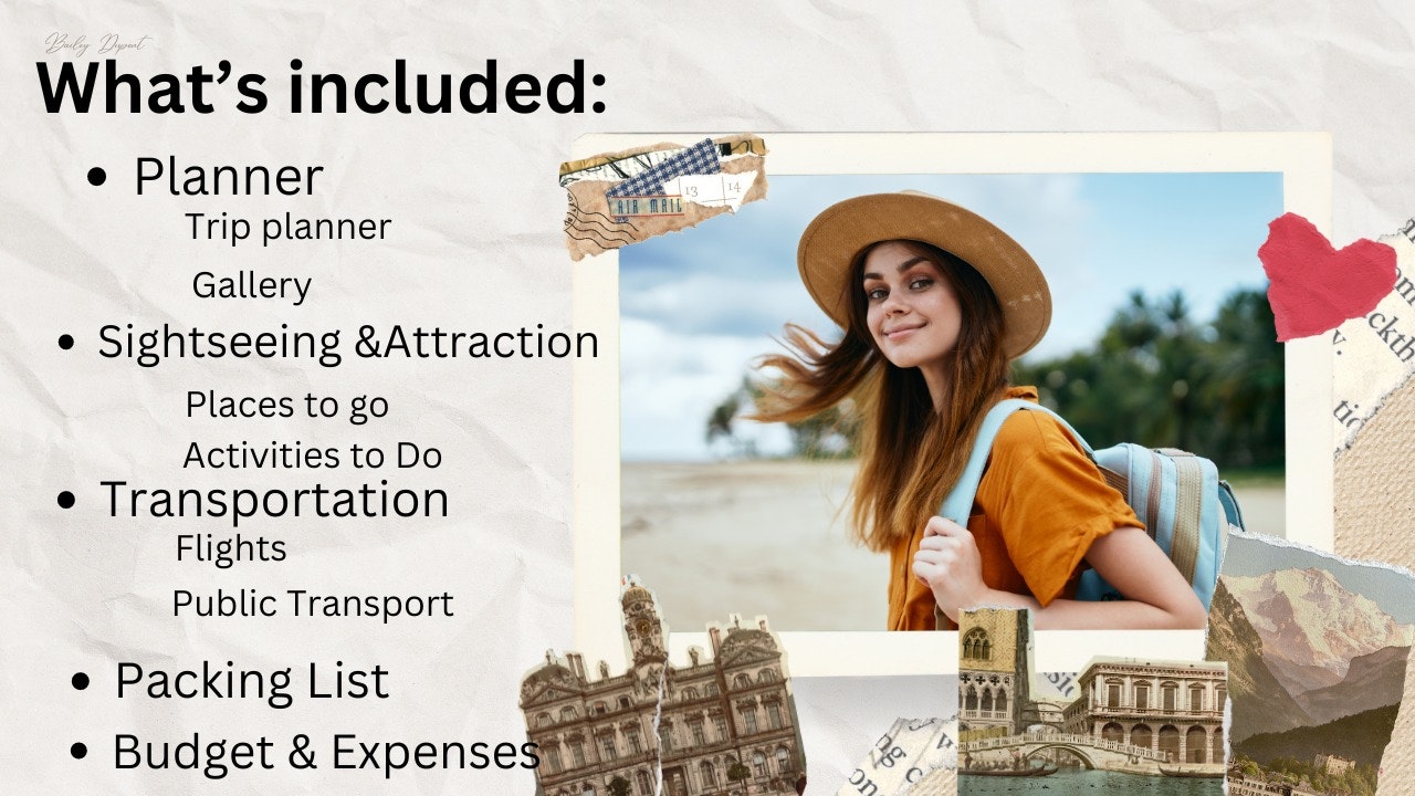 Notion Travel Planner Plr Template media 1