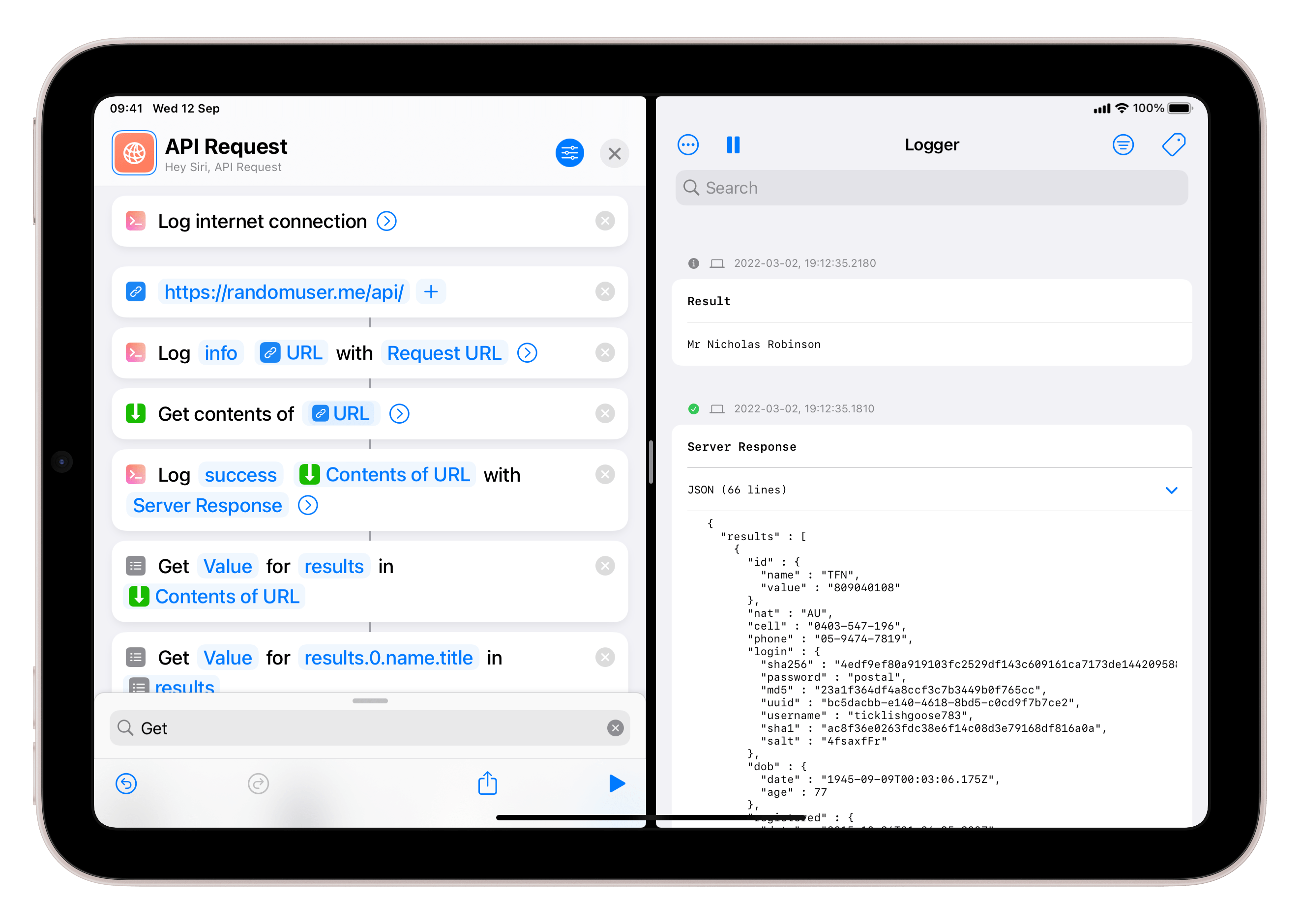 Logger gallery image