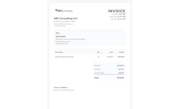 Quick Free Invoice gallery image