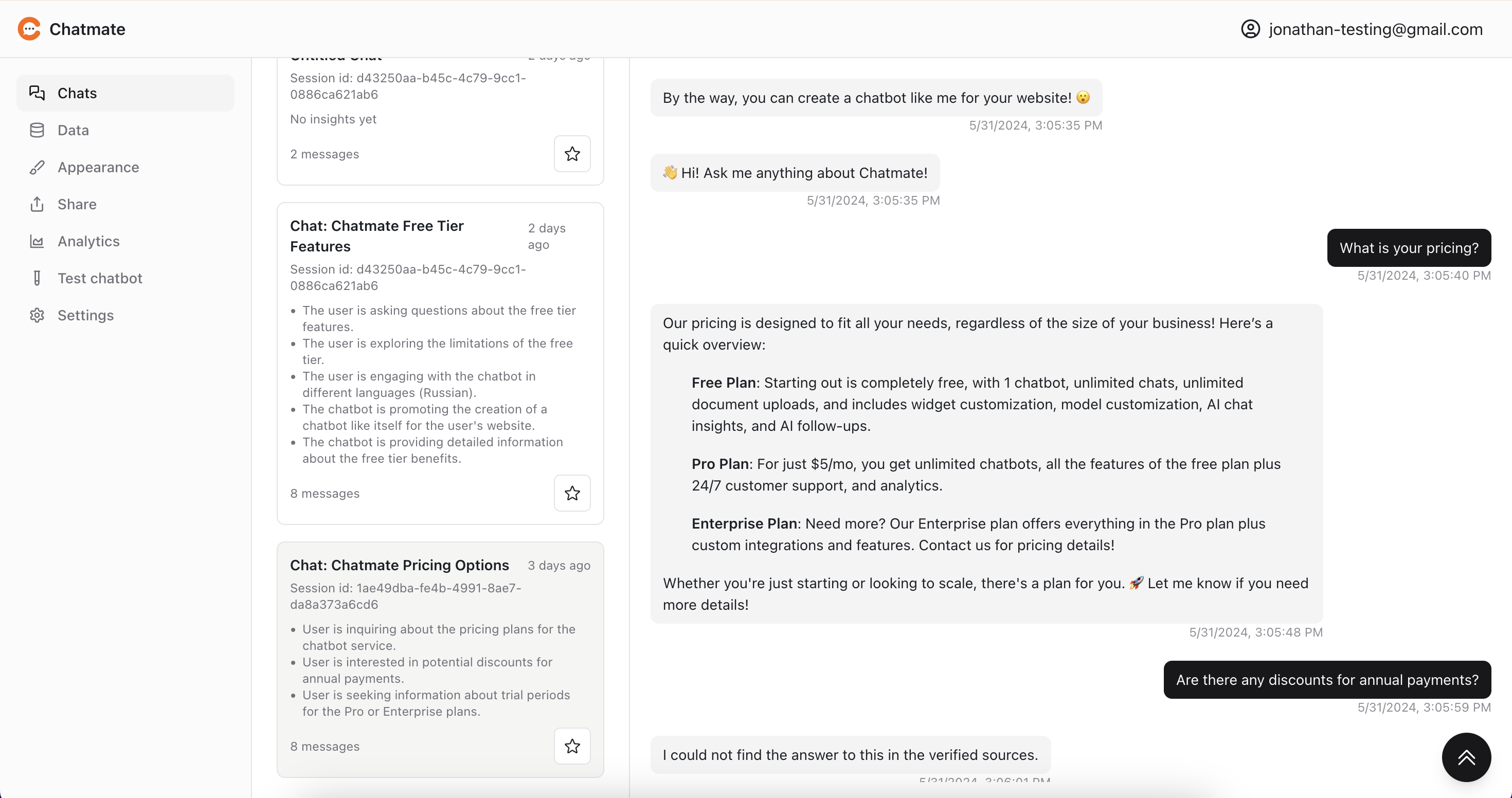 Chatmate.so - Crea un widget de chatbot para tu sitio en segundos media 1
