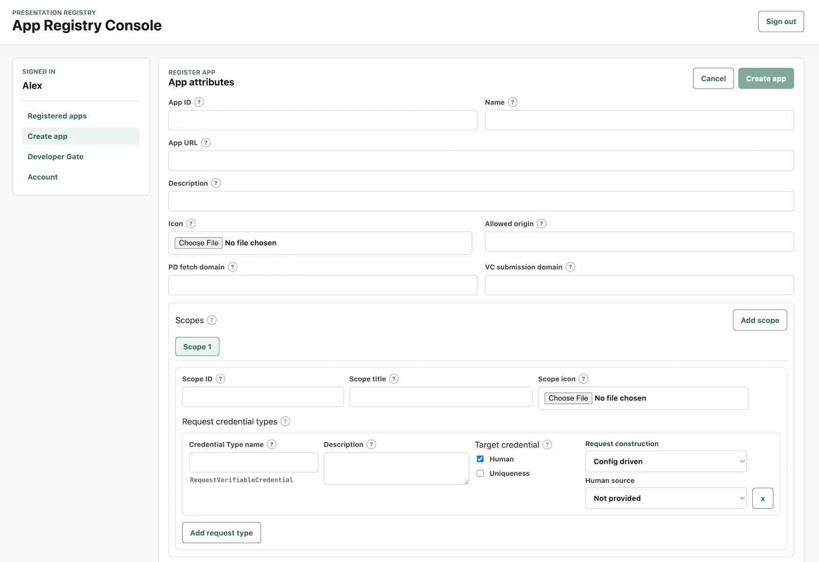 Personhood Credential screenshot 3