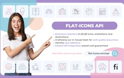 Flat Icons API media 2