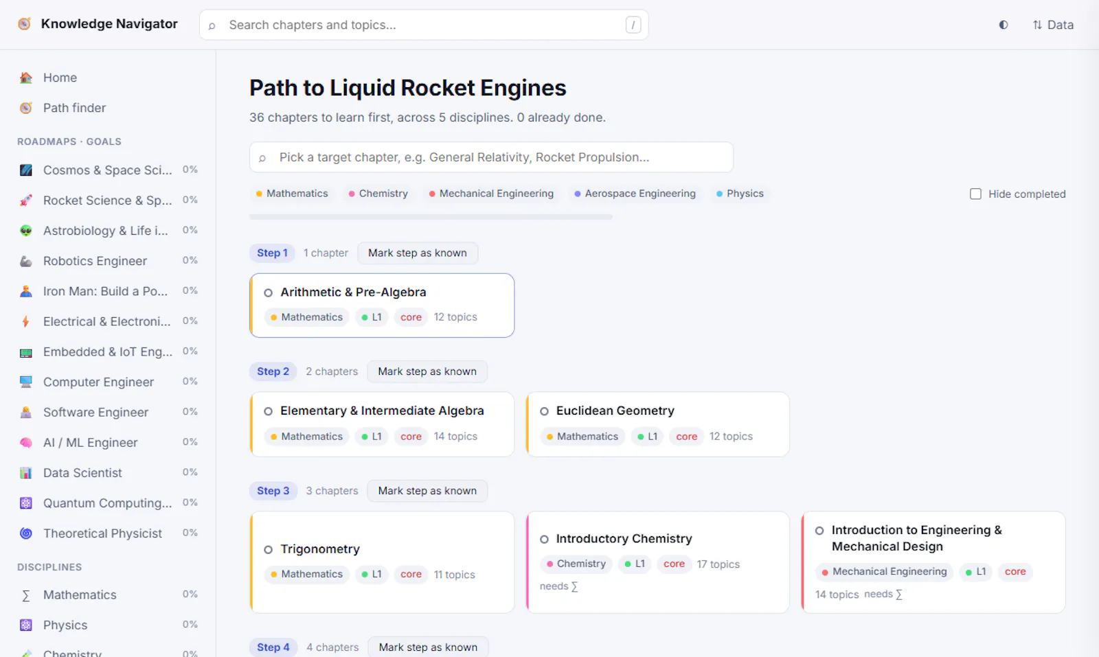 Knowledge Navigator screenshot 1
