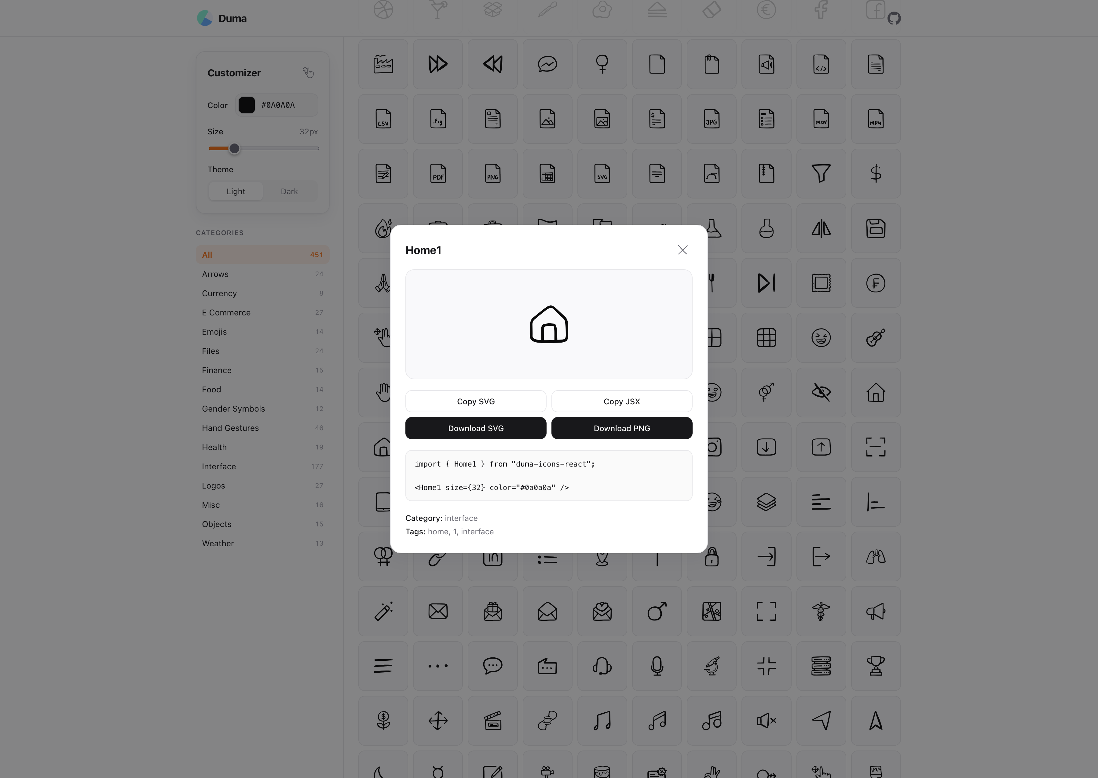 Duma Icons gallery image