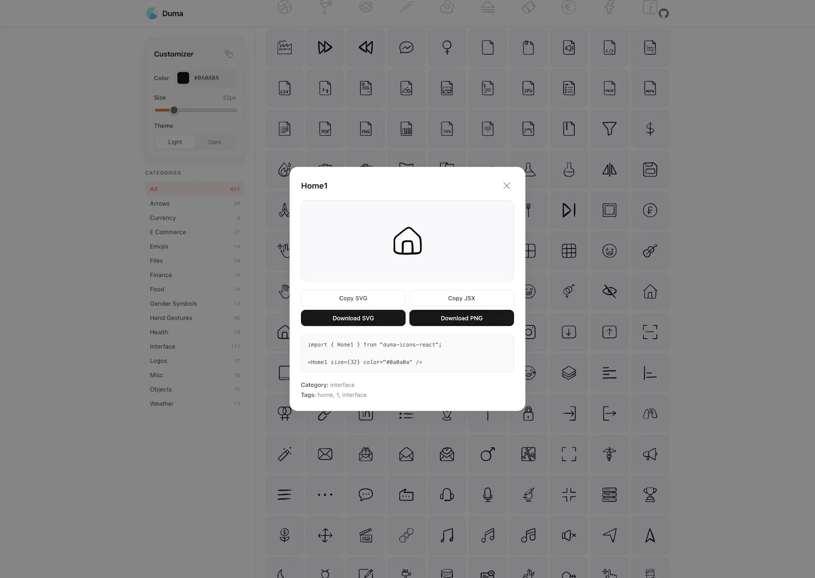 Duma Icons screenshot 3