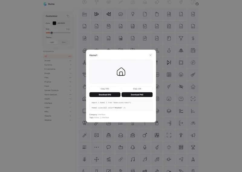 Duma Icons screenshot 3