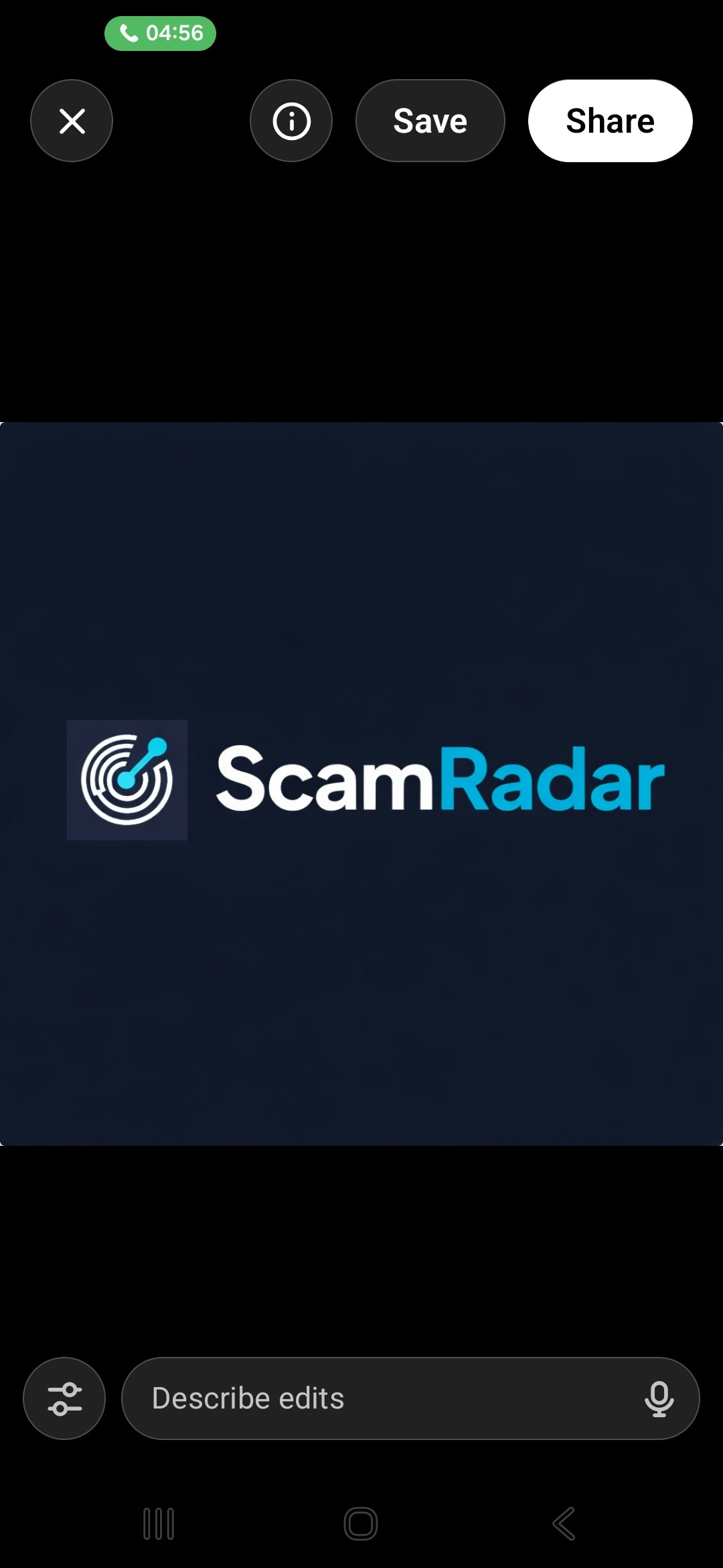 ScamRadar – Scam Detection Tool