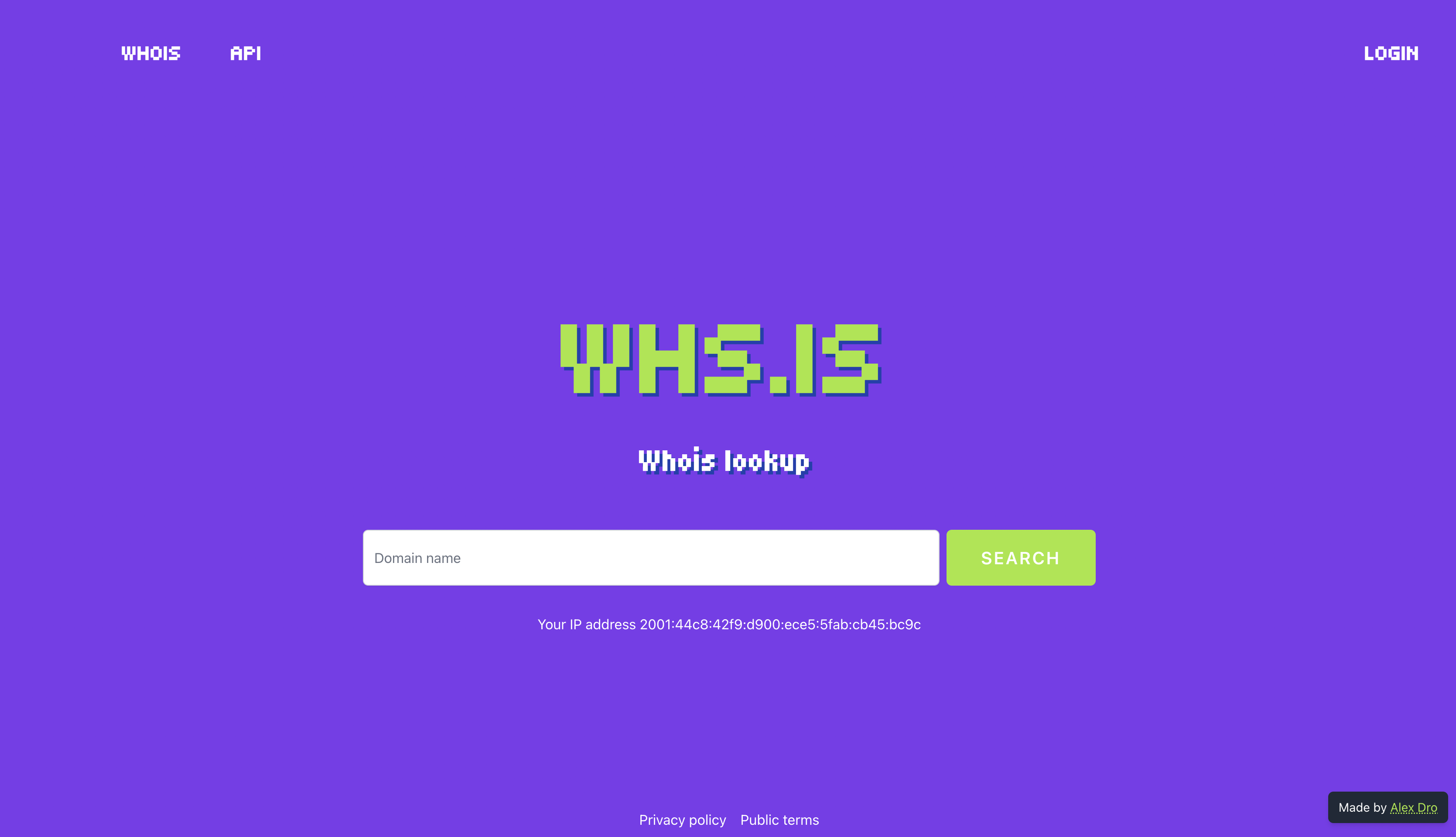Media WHS.IS - Tra cứu Whois và API 2