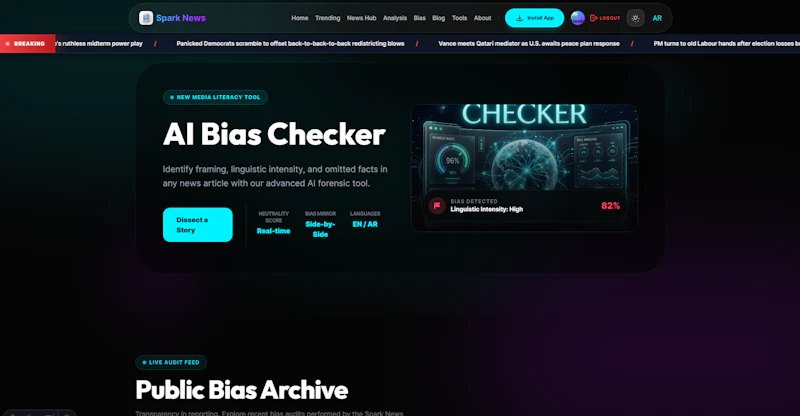 Spark News - AI Bias Checker screenshot 11