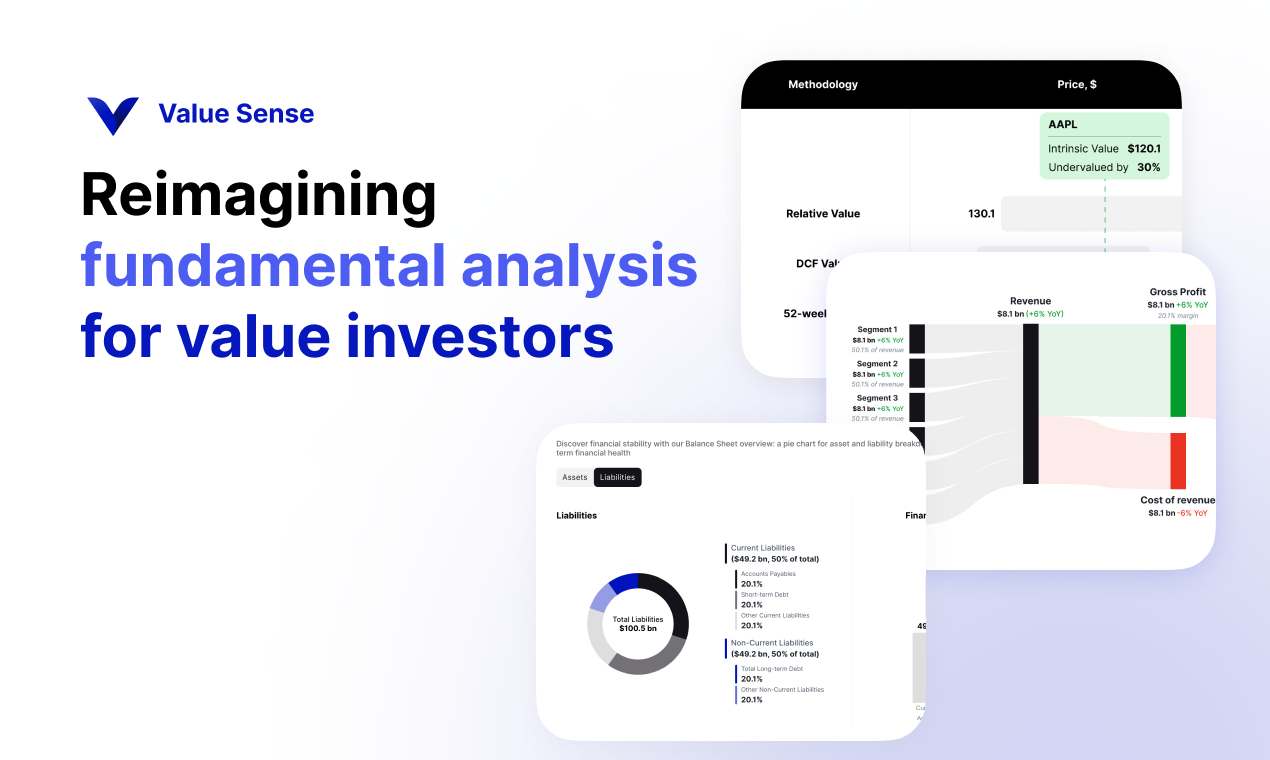 startuptile Value Sense (Beta)-Become an intelligent investor: fast high-quality analytics