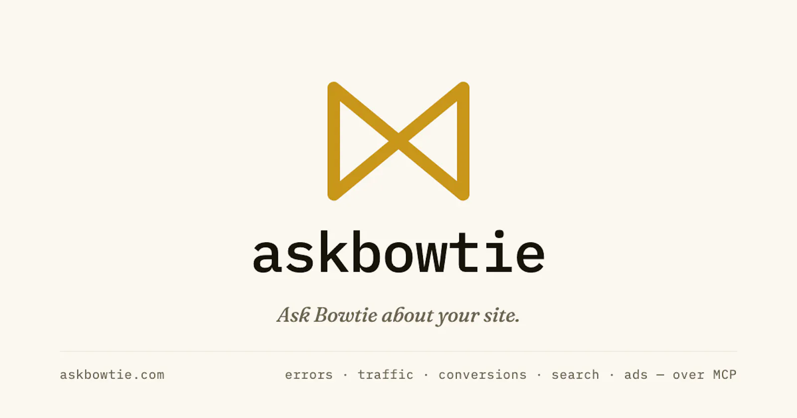 askbowtie · ask Bowtie about your site screenshot 1