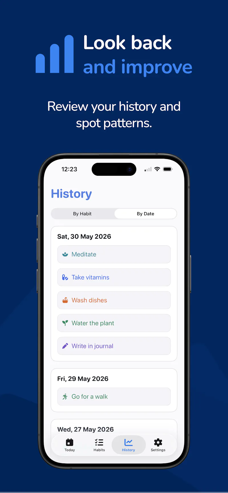 Habit Huski - iOS App screenshot 3