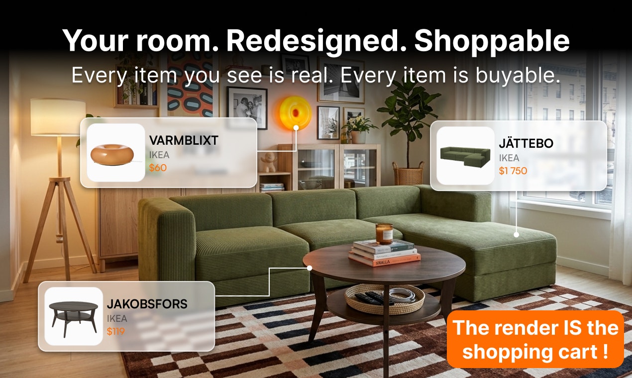 RoomGPT - Shoppable AI Interior Designs gallery image