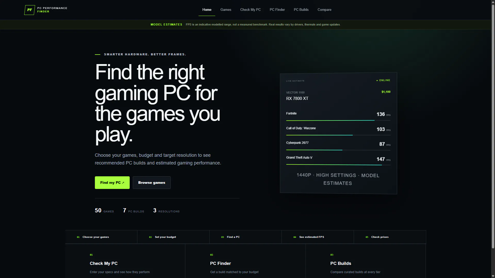 PC Performance Finder gallery image