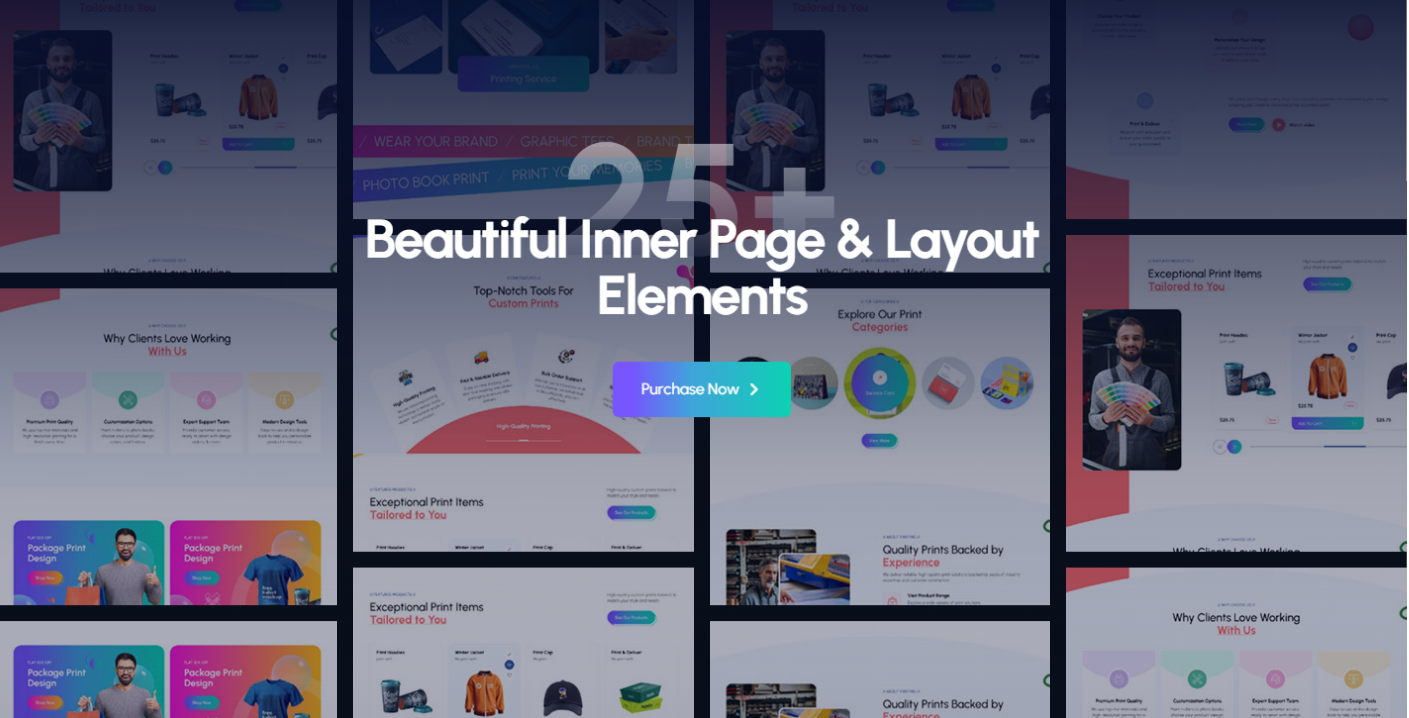 Printing Company & WooCommerce WP Theme gallery image