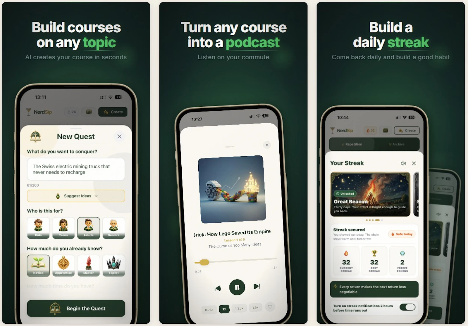 NerdSip - Microlearning App screenshot 3
