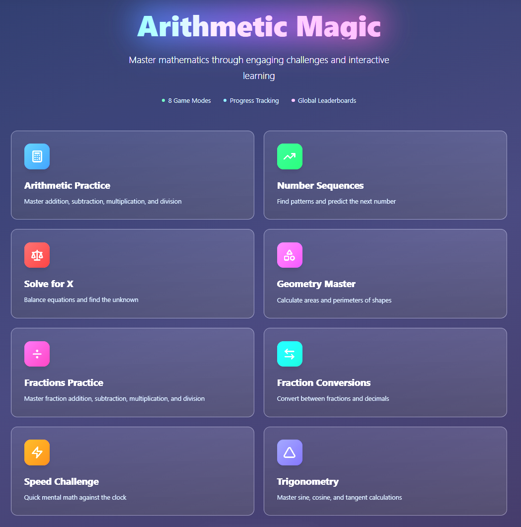 Arithmetic Magic gallery image