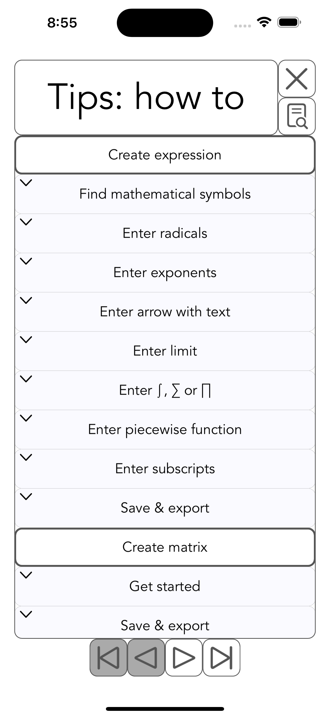 Wiskunde -redacteur - Math Notes: Van algebra tot calculus media 11