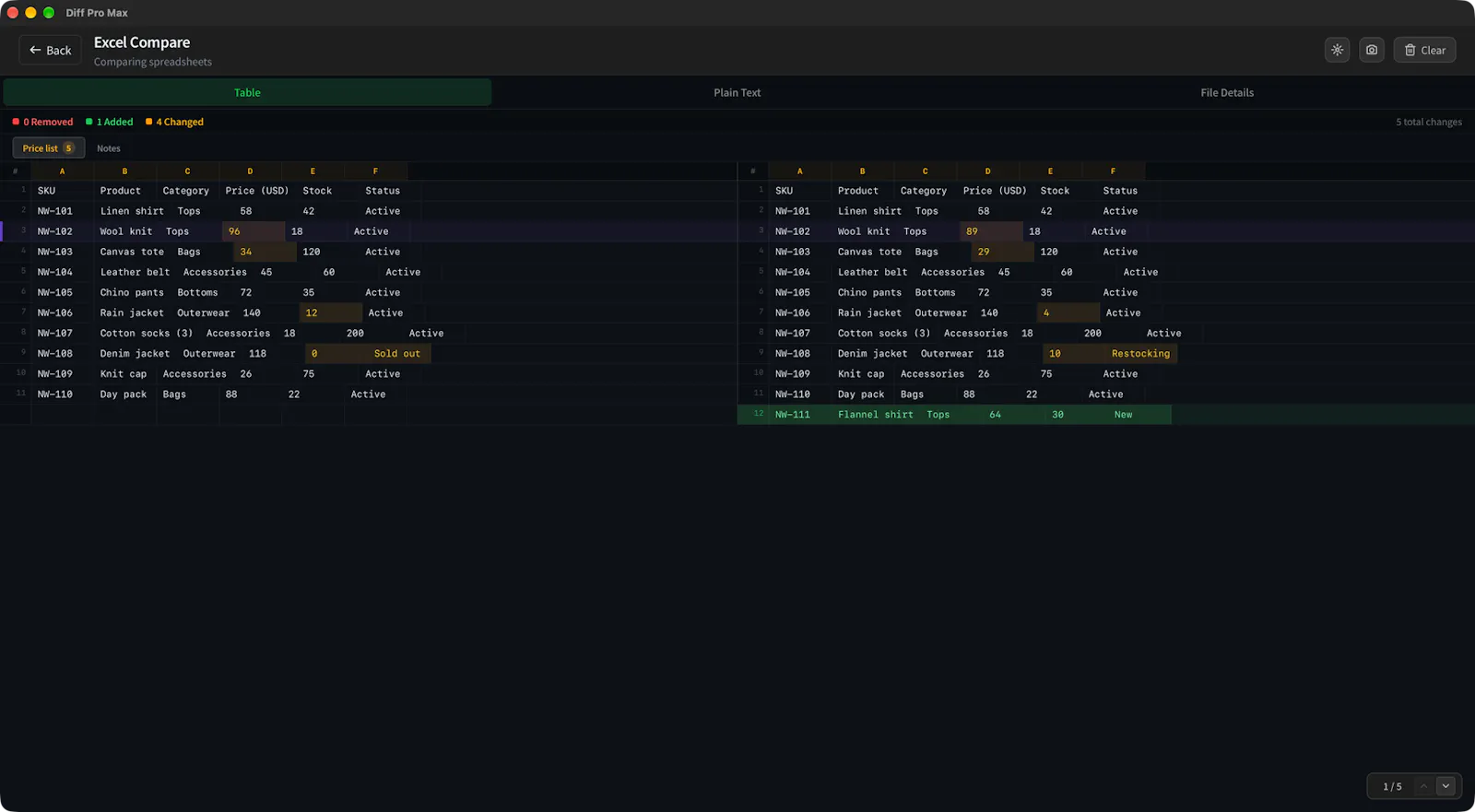 Diff Pro Max - File Compare screenshot 6