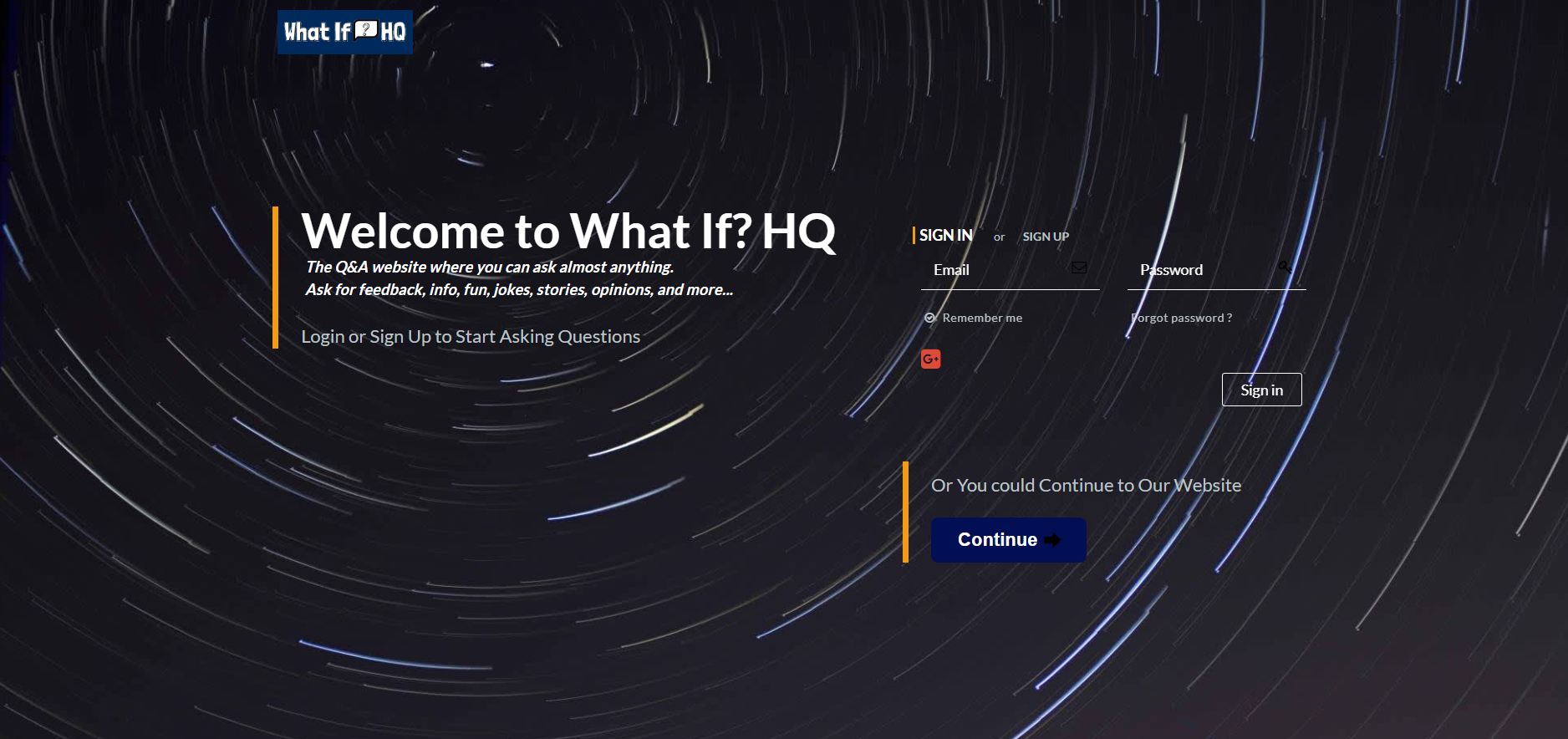 What If? HQ gallery image