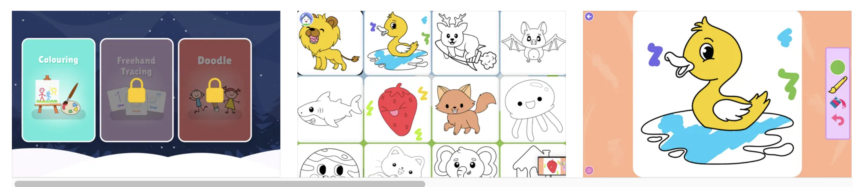 Kids Coloring Drawing Book App gallery image