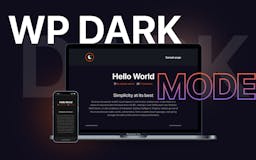 WP Dark Mode media 2