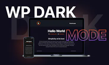 WP Dark Mode gallery image