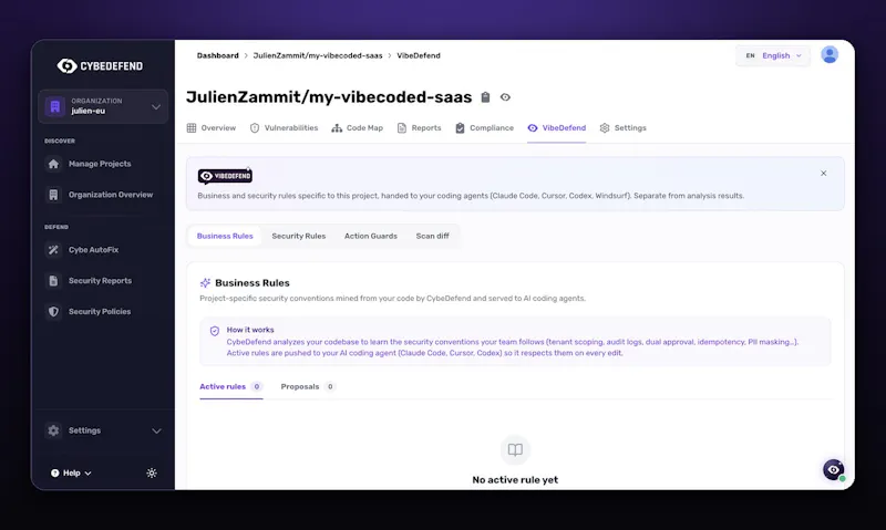 VibeDefend by CybeDefend screenshot 3