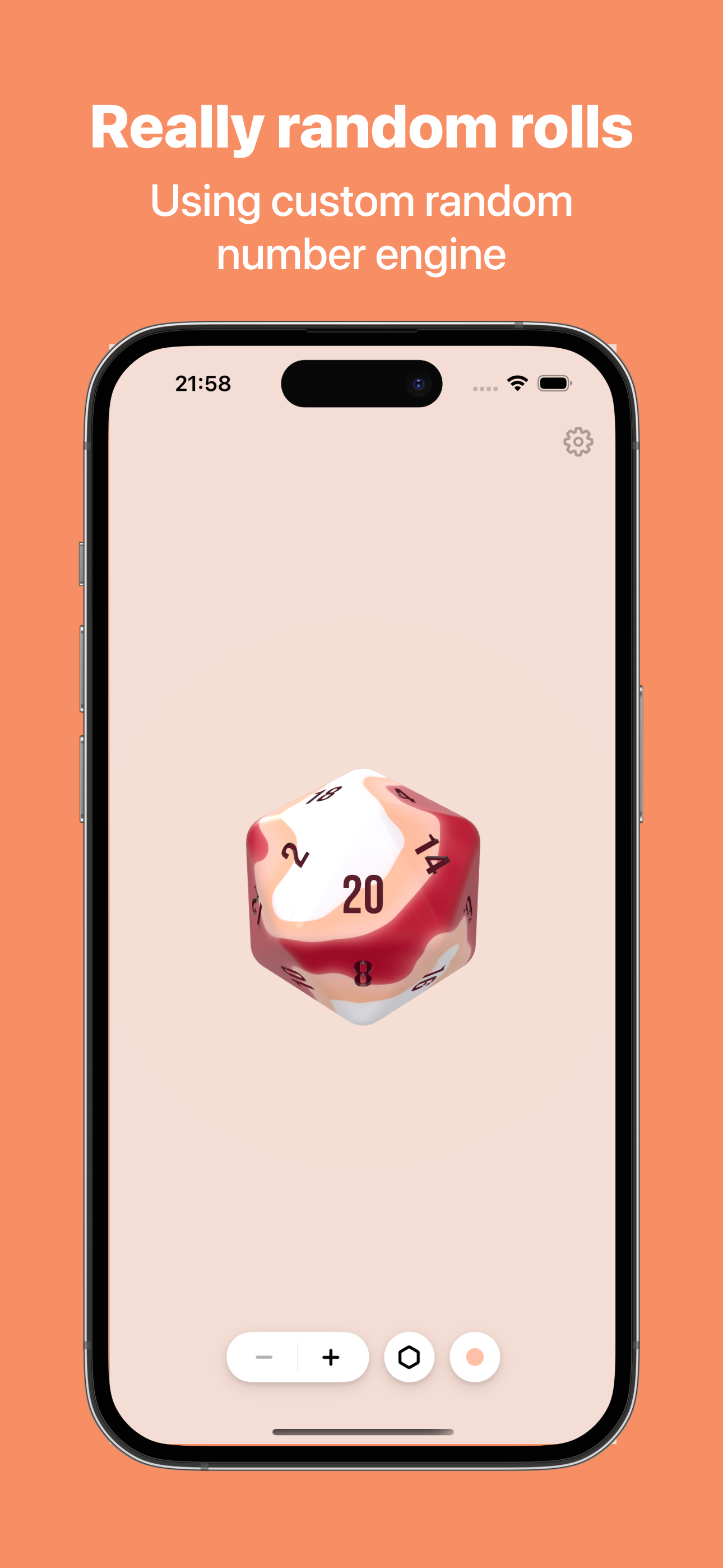 지루한 주사위 - IOS 주사위 롤링 앱 테이블 탑 게임 미디어 2