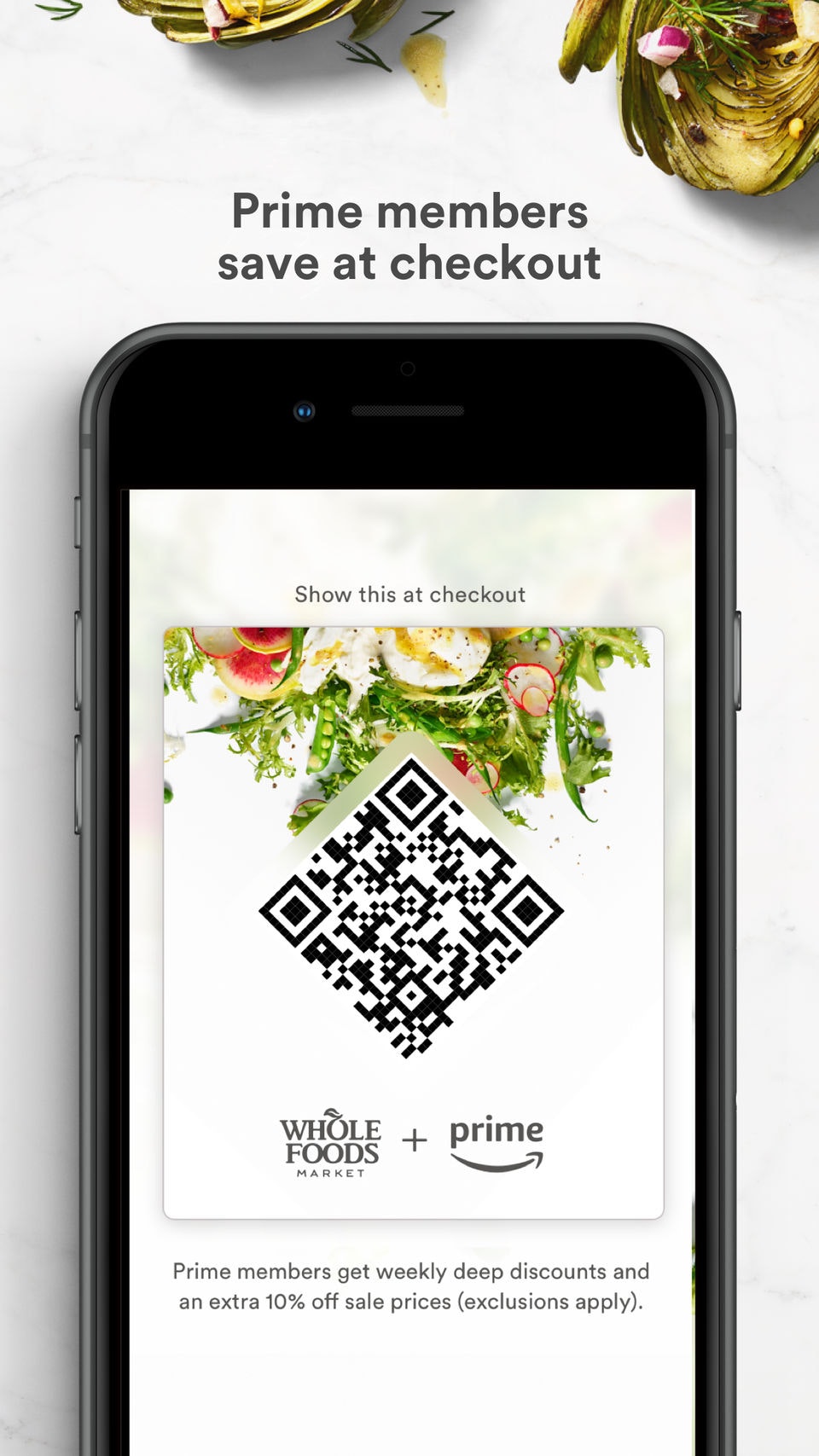 The new Whole Foods app gallery image
