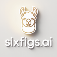 SIXFIGS.AI - Your "Business Brain" logo