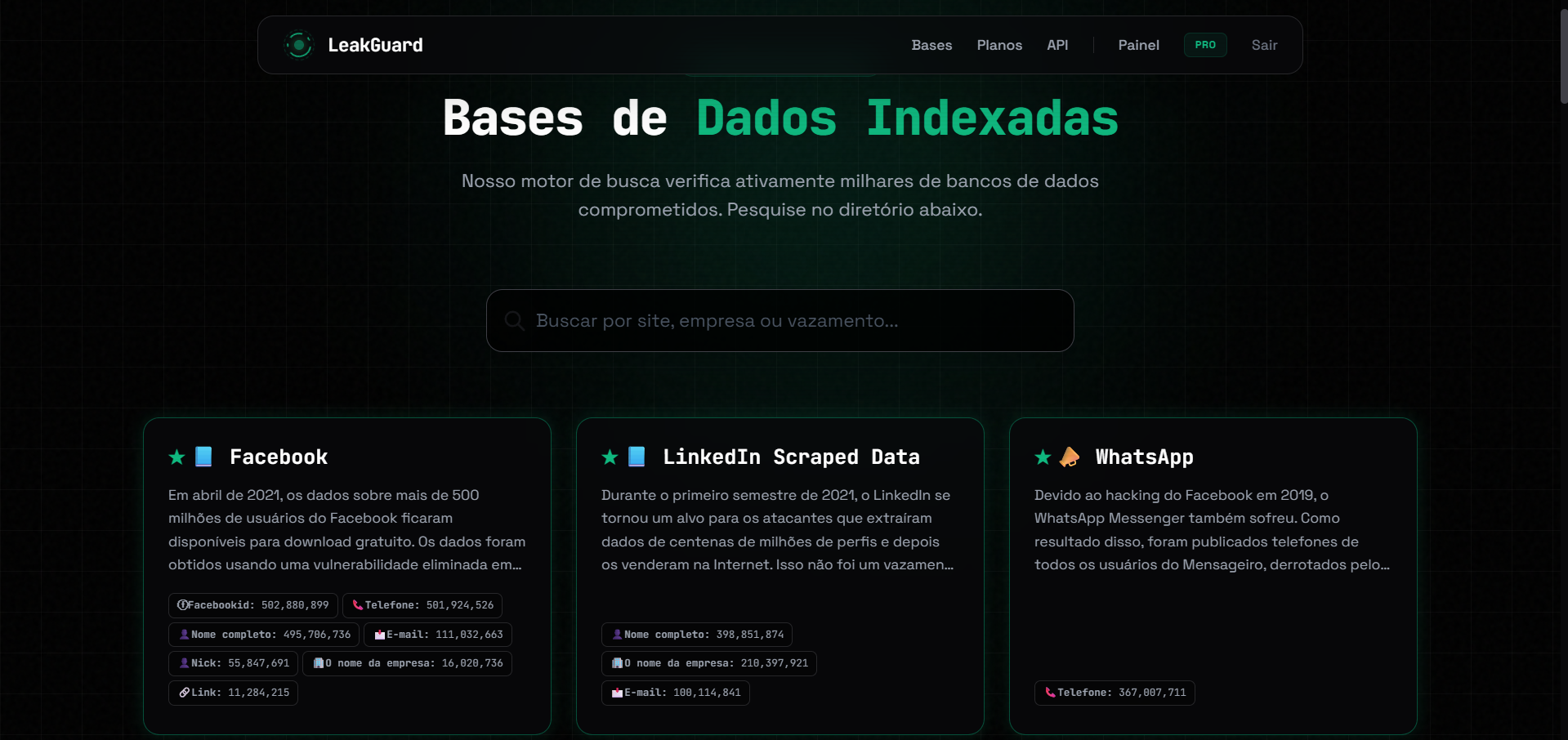 LeakGuard - Dark Web & Data Monitoring gallery image