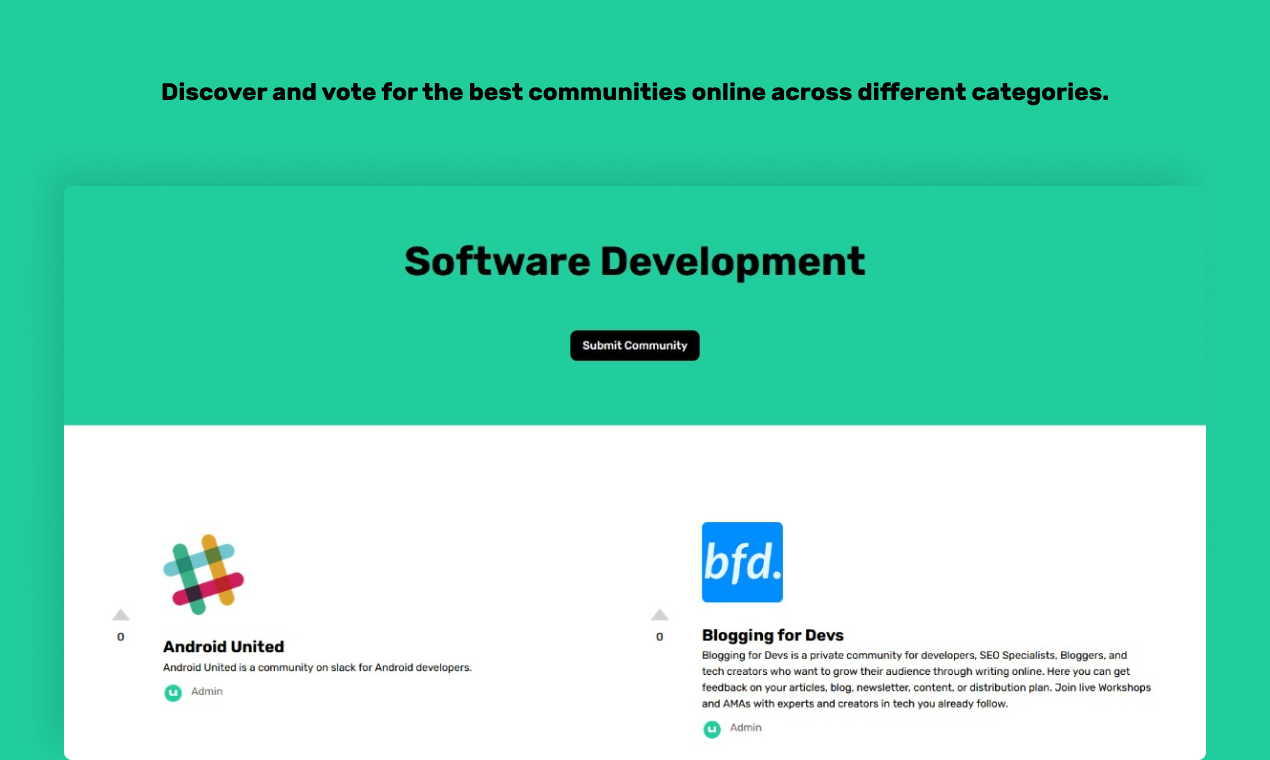 Community Hub por uuki media 3
