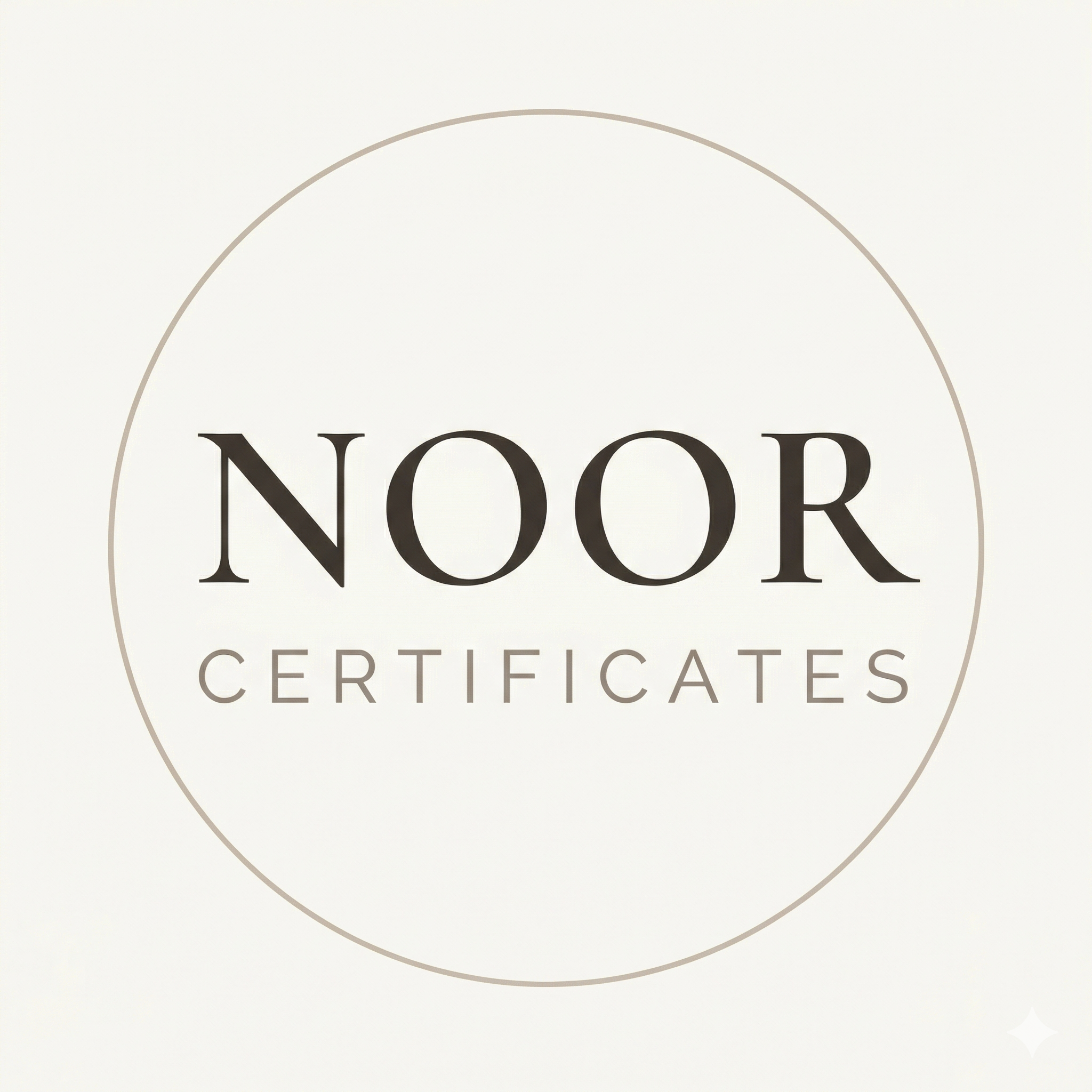 Noor Certificates