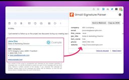 Email Signature Parser media 1