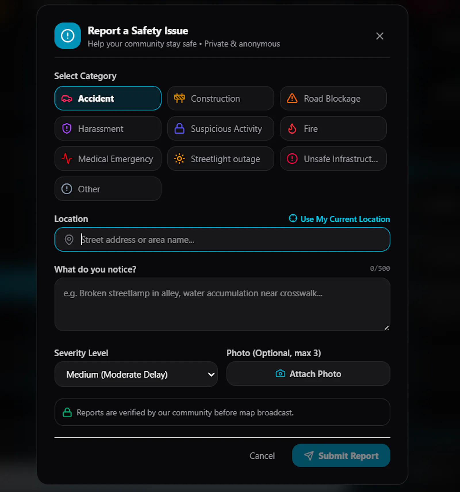 Safe Route screenshot 5