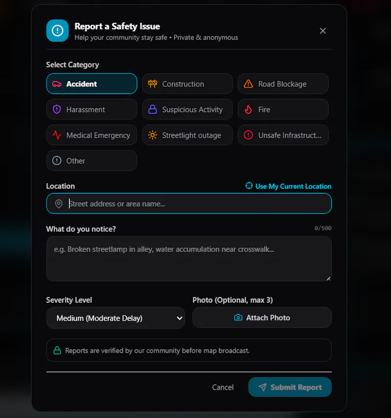 Safe Route screenshot 5