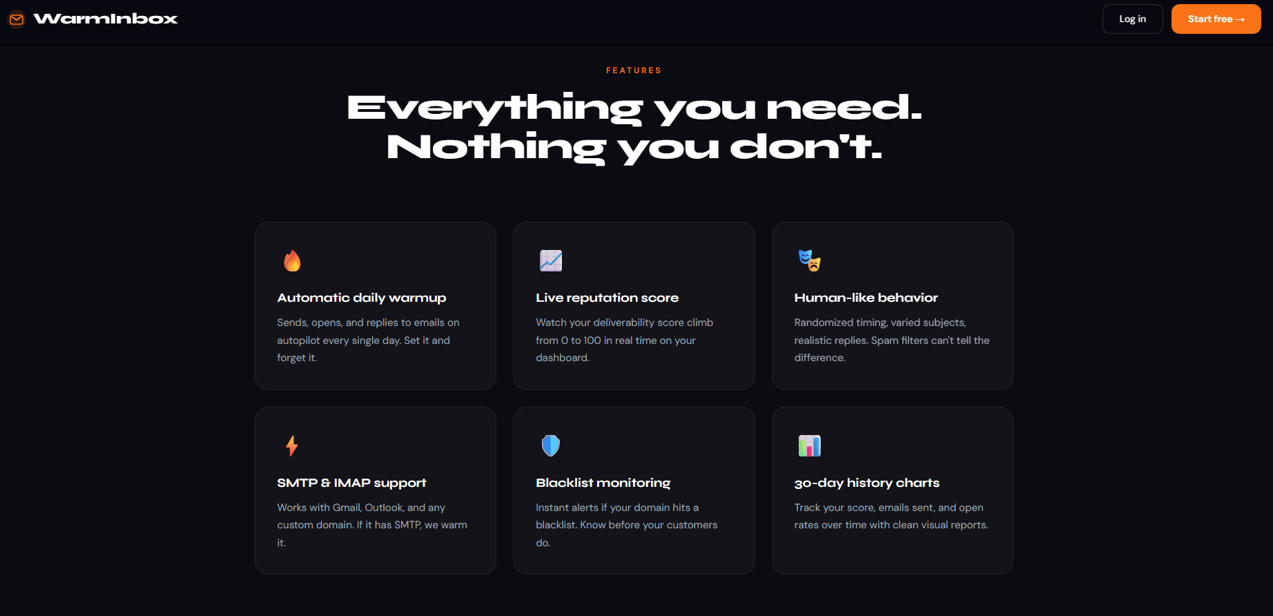 WarmInbox — Email Warmup gallery image