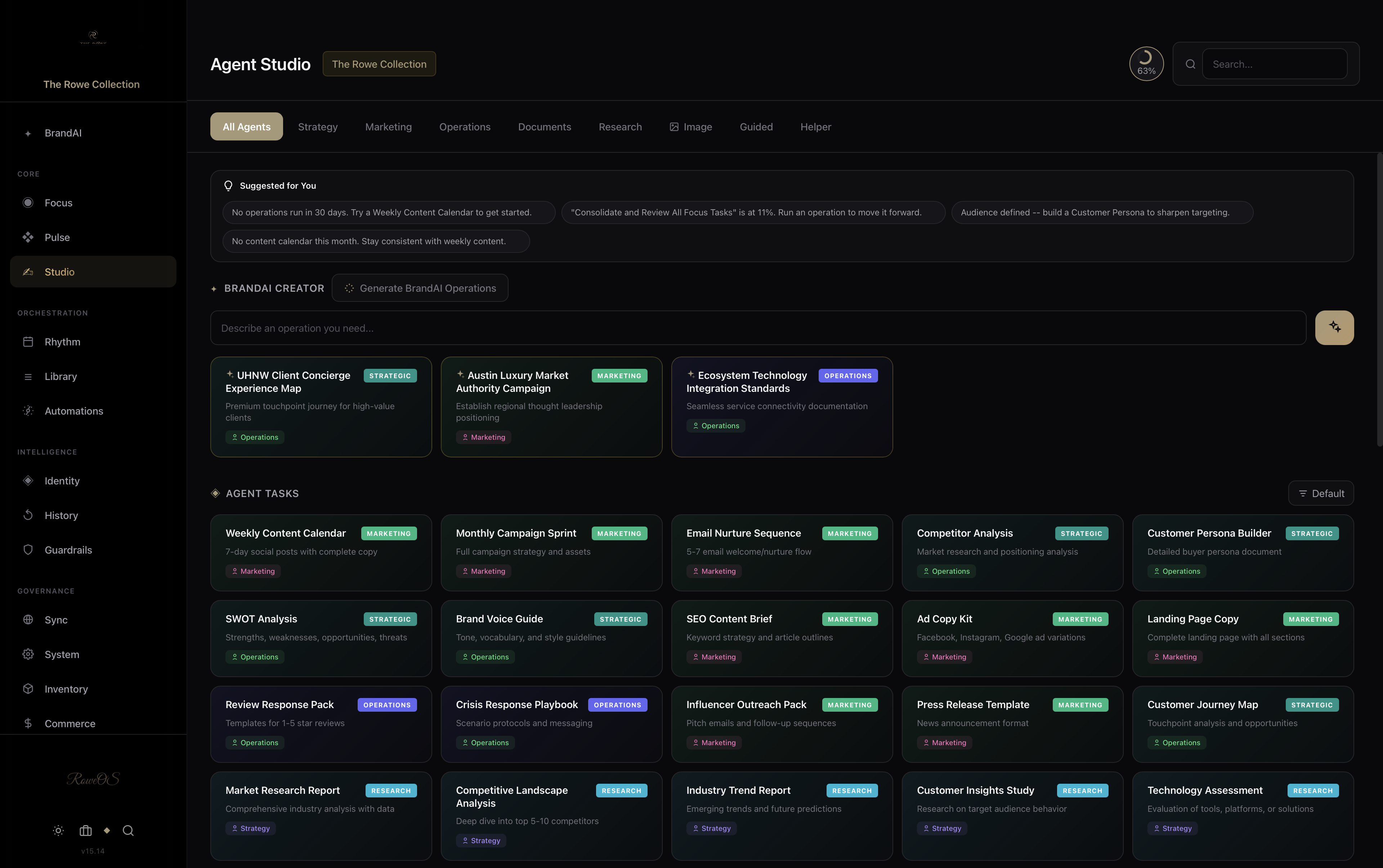 RoweOS gallery image