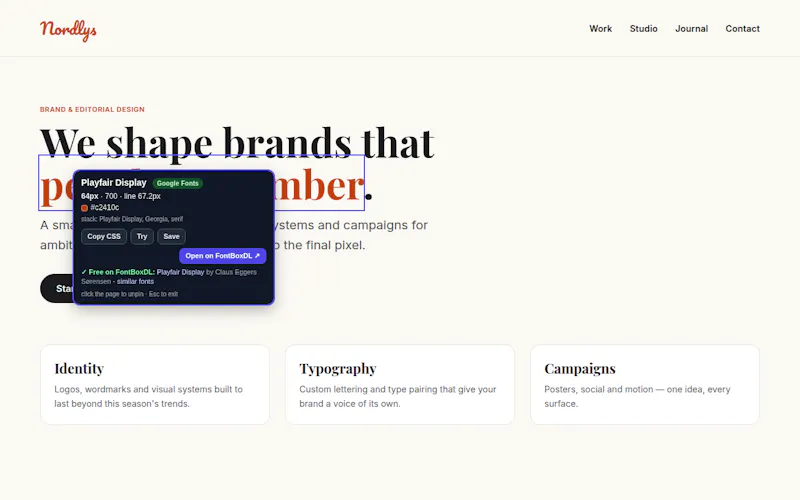 FontBoxDL Font Finder screenshot 5