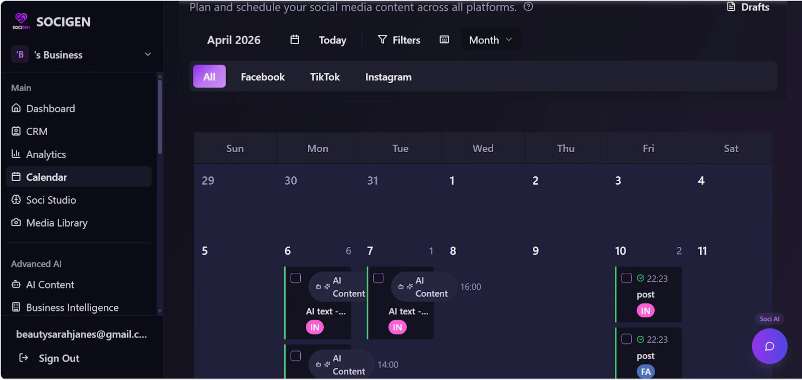 SOCIGEN screenshot 5