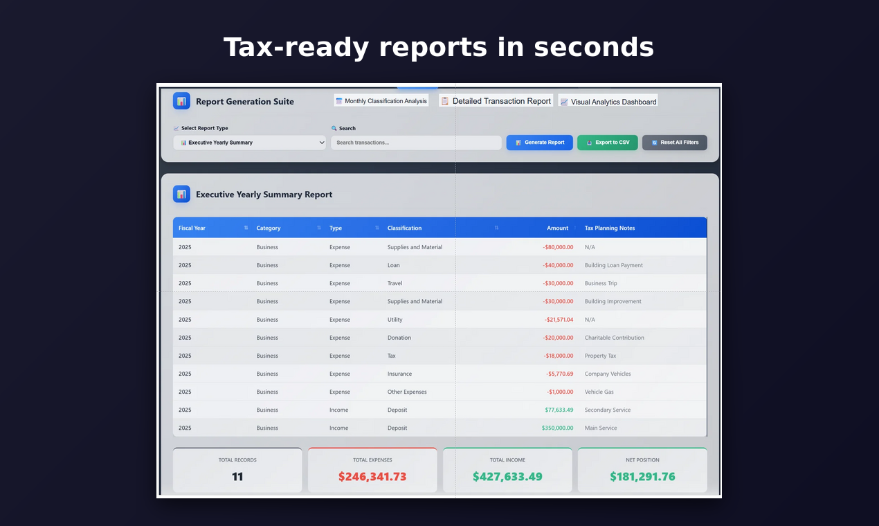 Exilir Classify - Screenshot 5 showing product features and functionality