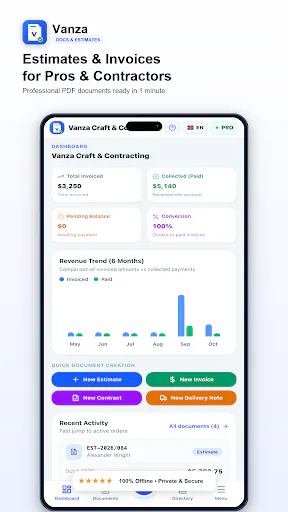 Vanza: Invoice & Estimate Maker gallery image