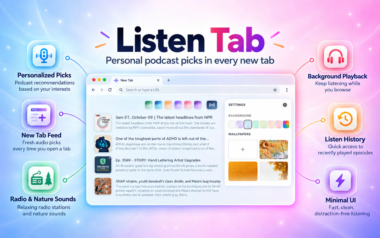 Listen Tab gallery image