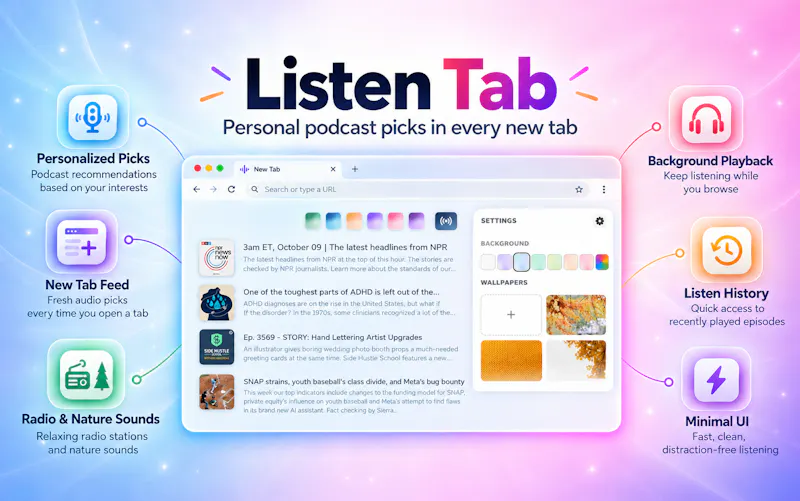 Listen Tab screenshot 1